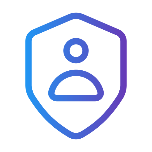Privacy Generic gradient outline icon