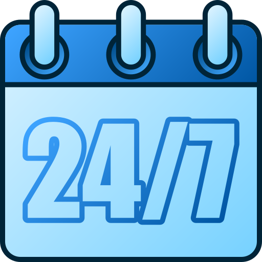 24-7 Generic gradient lineal-color icon