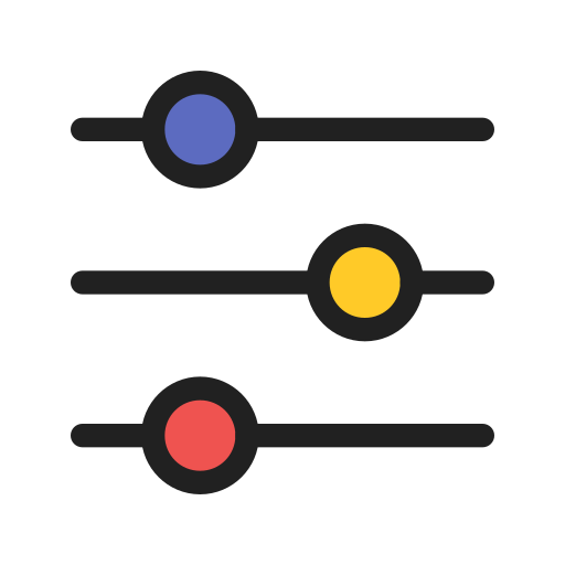 controllo Generic color lineal-color icona