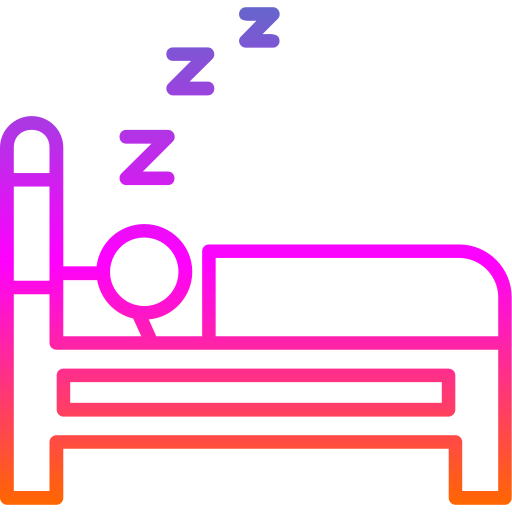 schlafen Generic gradient outline icon