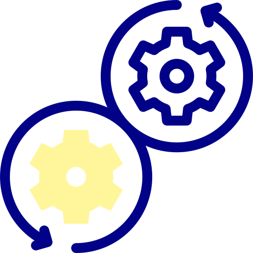 Devops Detailed Mixed Lineal color icon