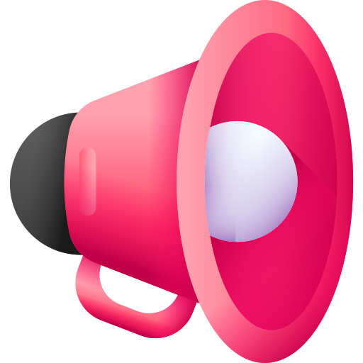 3d 스피커 3D Color icon