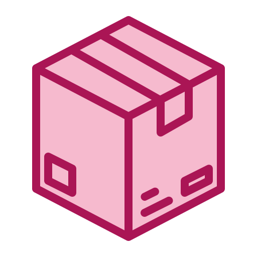 scatola del pacchetto Generic color lineal-color icona