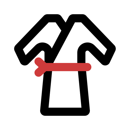 szlafrok Generic color outline ikona