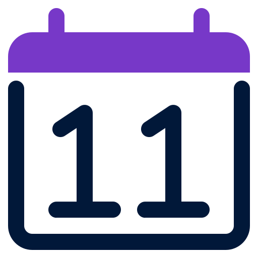 kalender Yogi Aprelliyanto Bold Duotone icon