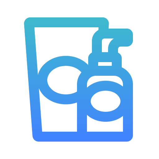 Body wash Generic gradient outline icon