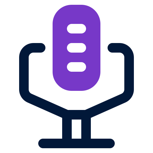 mikrofon Yogi Aprelliyanto Bold Duotone icon