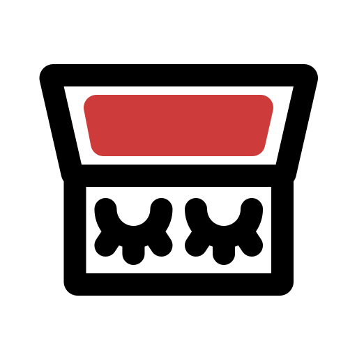 ciglia Generic color outline icona