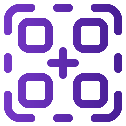 Qr code Generic gradient outline icon