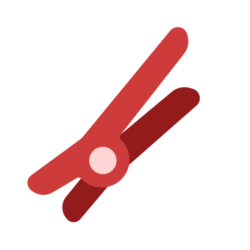 Hair pin Generic color fill icon