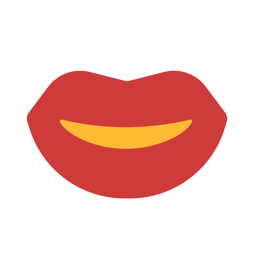 Lip mask Generic color fill icon