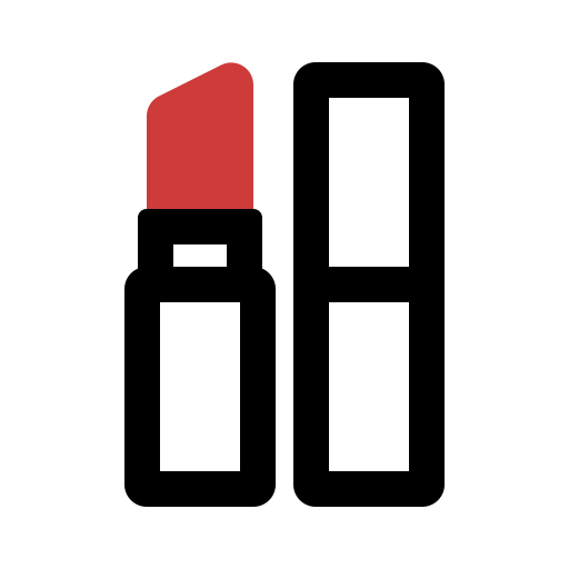 口紅 Generic color outline icon