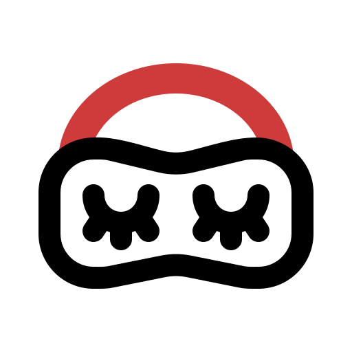 スリープマスク Generic color outline icon