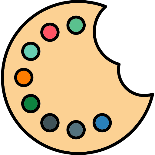 tavolozza Generic color lineal-color icona