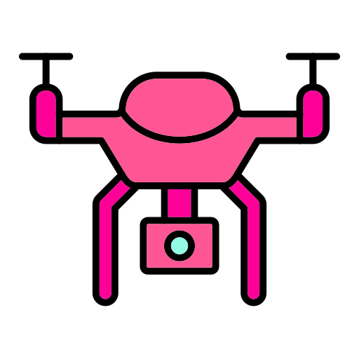 dron inteligente Generic color lineal-color icono