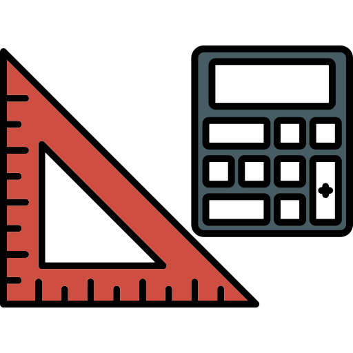 Calculadora Generic color lineal-color icono