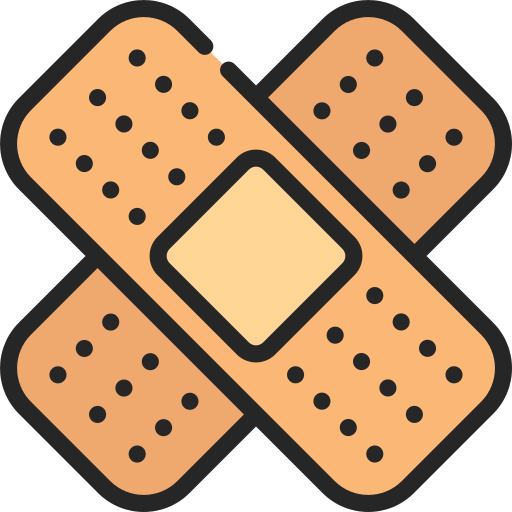 Band aid Juicy Fish Soft-fill icon