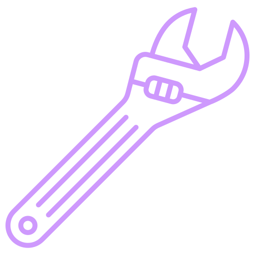 Adjustable wrench Generic color outline icon