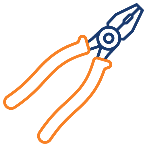 Crimping pliers Generic color outline icon