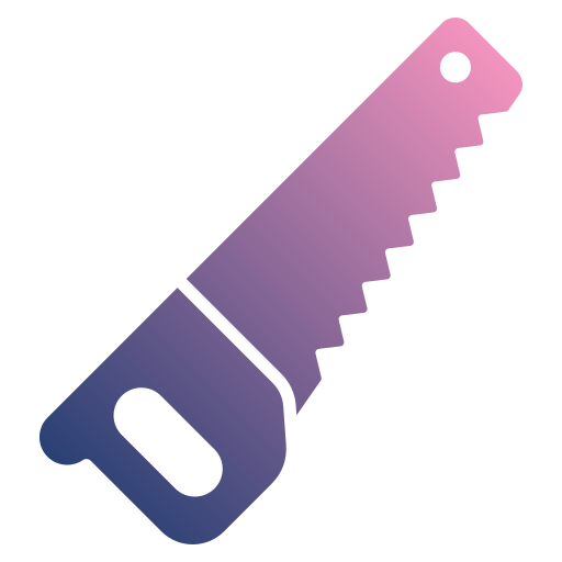 Hand saw Generic gradient fill icon