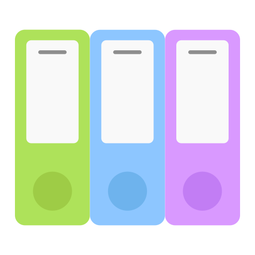 Binder Generic color fill icon