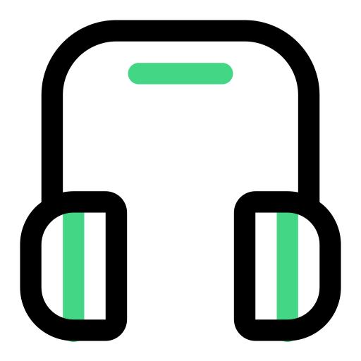 słuchawki Generic color outline ikona