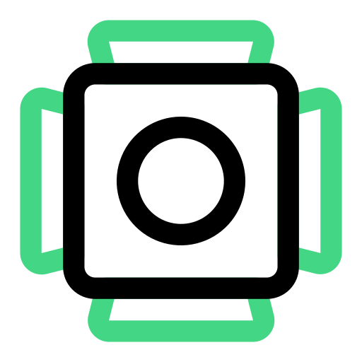 schijnwerper Generic color outline icoon