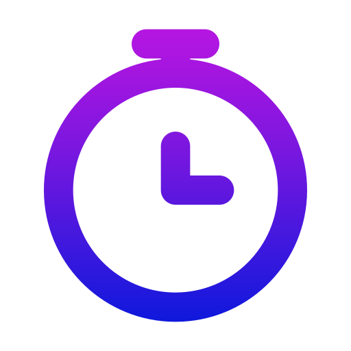tiempo Generic gradient outline icono