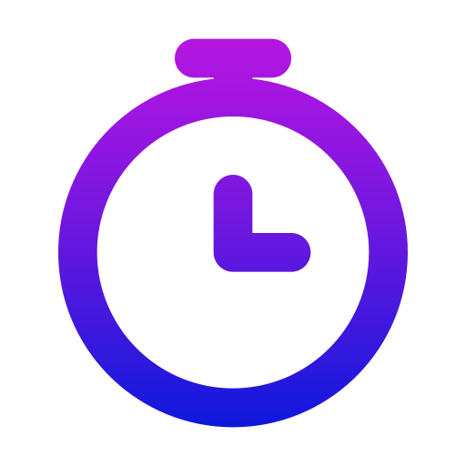 zeit Generic gradient outline icon