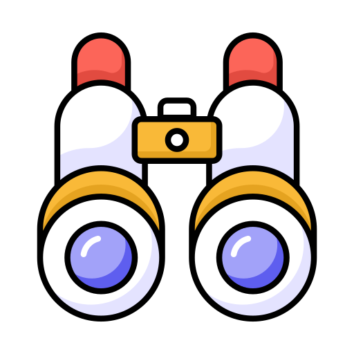 双眼鏡 Generic color lineal-color icon