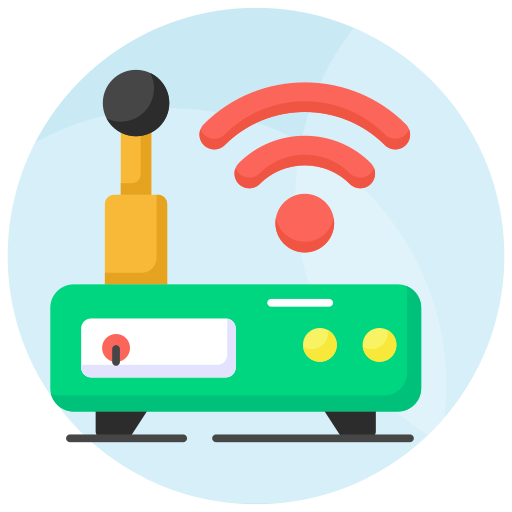 wlan router Generic color fill icon