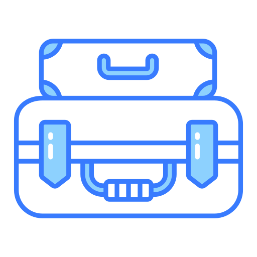 スーツケース Generic color lineal-color icon