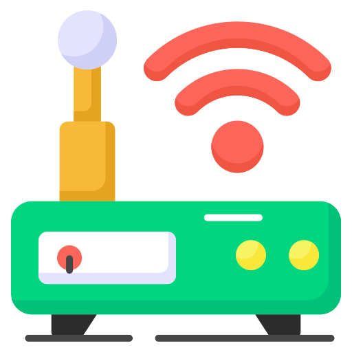 wi-fi роутер Generic color fill иконка