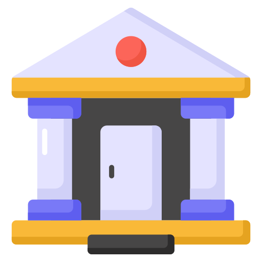 bankgebäude Generic color fill icon