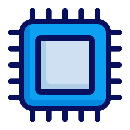 prozessor Generic color lineal-color icon