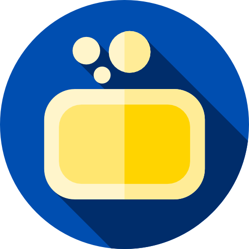 비누 Flat Circular Flat icon