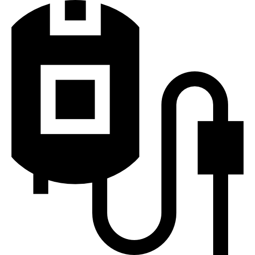 blutbeutel Basic Straight Filled icon