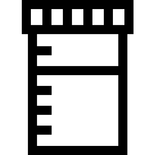 orina Basic Straight Lineal icono