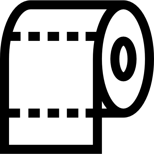 carta igienica Basic Straight Lineal icona