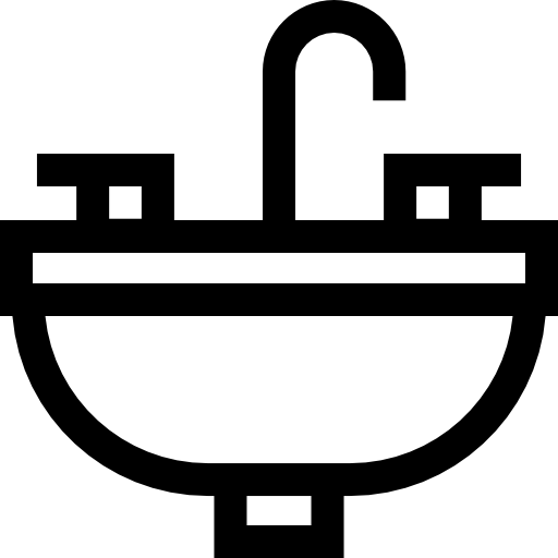 シンク Basic Straight Lineal icon