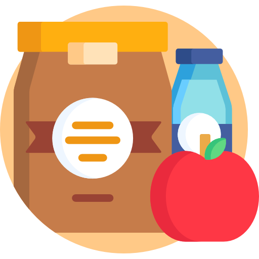 lunchbox Detailed Flat Circular Flat icoon