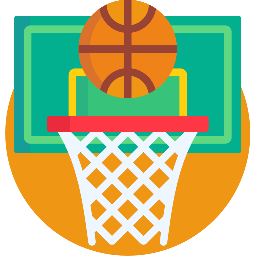 basketbal Detailed Flat Circular Flat icoon