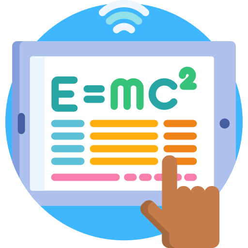 einstein Detailed Flat Circular Flat icono