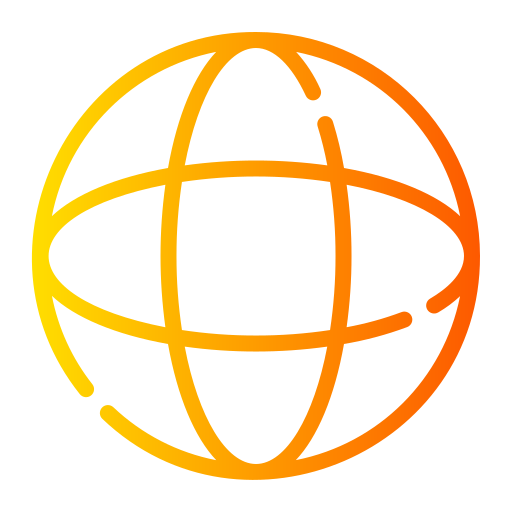 esfera Generic gradient outline icono