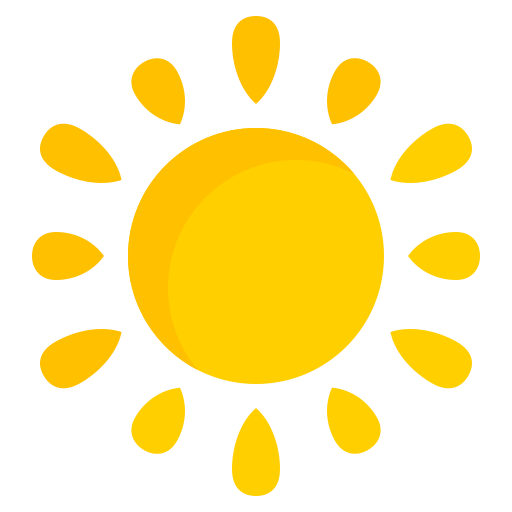 Sun Generic color fill icon