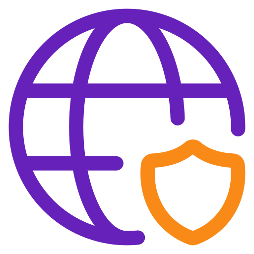 sicurezza globale Generic color outline icona