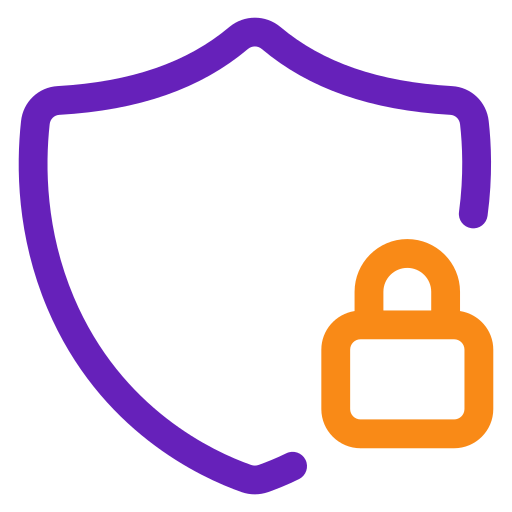 scudo di sicurezza Generic color outline icona