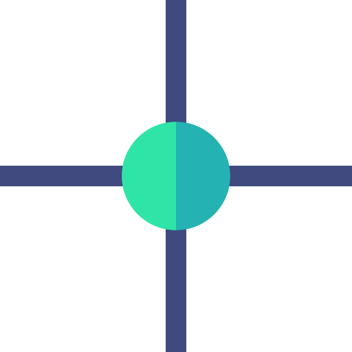conectado Basic Straight Flat icono