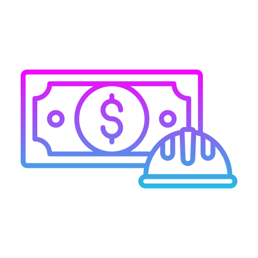 paiement Generic gradient outline Icône