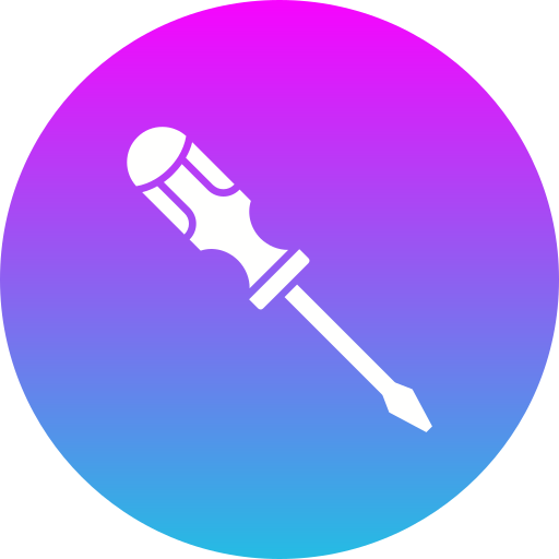 Screwdriver Generic gradient fill icon